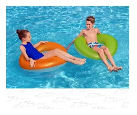 Salvavidas Rueda Naranja Inflable 91 Cm Bestway 36025