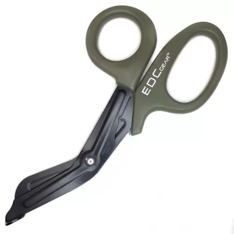 Tijeras Para Paramedico Edc Gear Verde Od 18cm