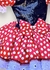 Vestido Minnie Luxo Completa – Vestido + Tiara + Varinha