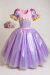 Vestido Rapunzel Luxo Completa – Vestido + Coroa + Varinha - comprar online