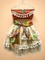 Vestido Moana Luxo Completa – Saia Curta + Top + Faixa + Colar - comprar online