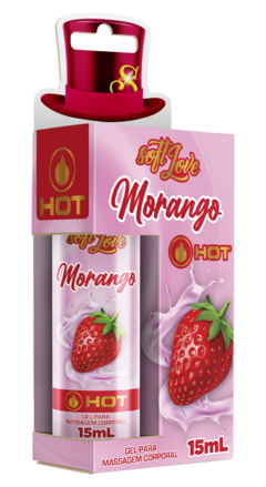 Gel beijável Hot sabores - Com amor, Ísis
