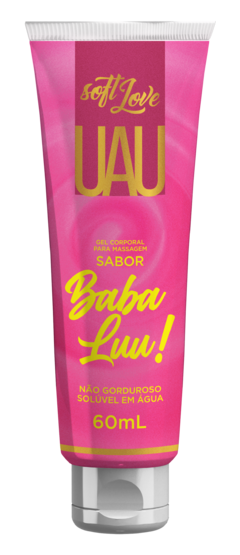 Lubrificante Beijável UAU! 60ml Soft Love Sabores - Com amor, Ísis