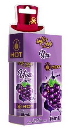 Gel beijável Hot sabores