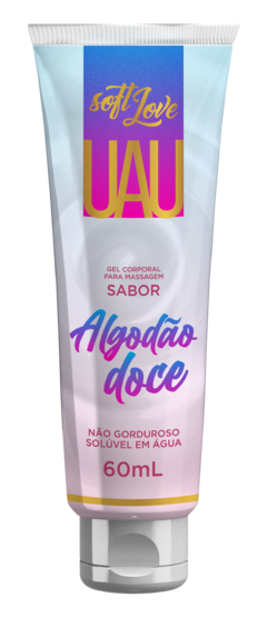 Lubrificante Beijável UAU! 60ml Soft Love Sabores - comprar online