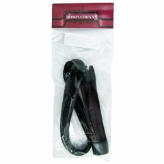 Chicote 8 Tiras 40Cm Liso Preto - comprar online