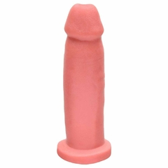 Prótese Pênis De Borracha Maciça 15,4 X 3,9Cm