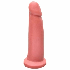 Prótese Pênis De Borracha Maciça 15,4 X 3,9Cm - comprar online