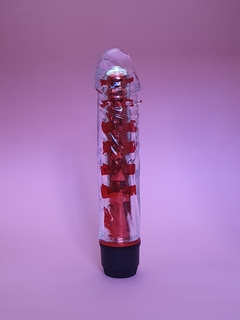 Vibrador com capa Translúcida sem saliência - comprar online