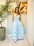 Vestido longo listrado - Donna Ray - Moda Feminina