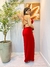 Vestido com fenda na internet