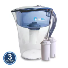 Jarra Rose Azul - Combo 3 filtros