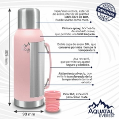 Kit Termo+Mate Everest NEO Rosa en internet