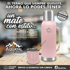 Kit Termo+Mate Everest NEO Rosa - tienda online