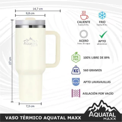 Vaso Térmico Everest Maxx Crema - Aquatal