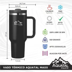 Vaso Térmico Everest Maxx Negro en internet