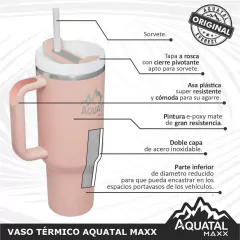 Vaso Térmico Everest Maxx Rosa - comprar online