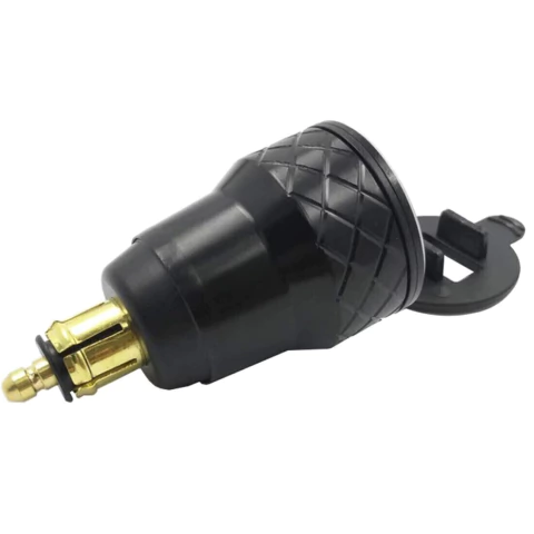 Carregador Alumínio USB-A + USB-C Voltimetro padrão Europeu