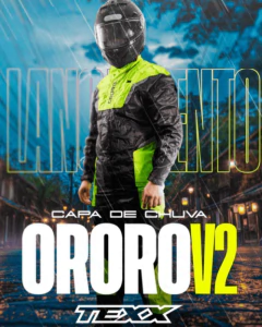 Conjunto Capa de Chuva Texx Ororo V2 Resistente a Água - loja online