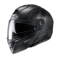 Capacete Hjc I90 Articulado Estamoteável Hjc I90 Syrex Preto