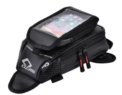 Bolsa perna tanque Magnética c/ Capa Impermeável Moto Bike