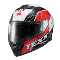 Capacete Texx Kaiman Vector Preto Vermelho e Branco na internet