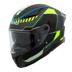 Capacete Axxis Panther Gale B3 Amarelo Flúor Preto - loja online
