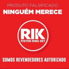 Jogo De Anéis Rik Para Pistão Honda Nx 400 Falcon Todas