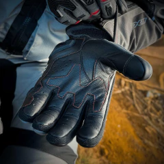 Luva x11 Havoc Couro Proteção Touch Ventilada Confortavél - Zum Acessórios para Motociclistas