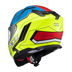Capacete Texx Kaiman Teaser Azul Verde Vermelho - comprar online