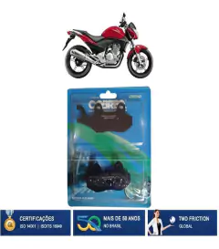 Pastilha Freio Diant Cb300 2010 - 2011 N940 Original Cobreq na internet