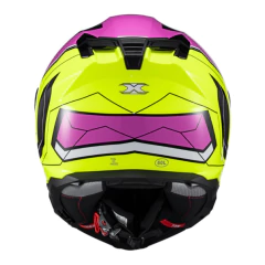 Capacete Texx Kaiman Teaser Feminino Rosa Verde na internet