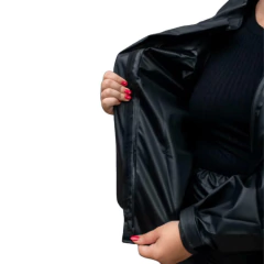 Conjunto Combate Capa de Chuva PVC Feminina Pioneira