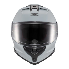 Capacete Texx Kaiman Solid Nardo Cinza Fosco Óculos Solar - Zum Acessórios para Motociclistas