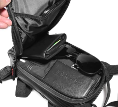 Bolsa perna tanque Magnética c/ Capa Impermeável Moto Bike - Zum Acessórios para Motociclistas