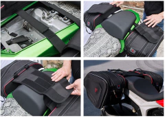 Par Alforge Mala Lateral Moto Universal Expansível - Zum Acessórios para Motociclistas