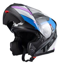 Capacete de Moto Feminino Texx Gladiator V3 Articulado Rosa na internet