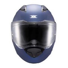 Capacete Texx Articulado Kratos Solid Azul Fosco Óculos Sol - loja online