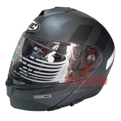 Capacete Hjc I90 Articulado Estamoteável Hjc I90 Syrex Preto