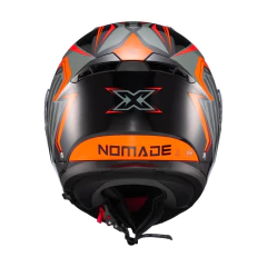 Capacete Texx Articulado Kratos Nomade Laranja Óculos Solar - comprar online