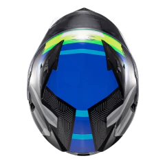 Capacete Texx Fechado Strike Trento Verd/Amarelo Brilho Moto