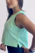Cropped comfy - verde água - CONTEÚDO FIT