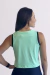 Cropped comfy - verde água na internet