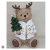 Enfeite Natalino Resina Urso Sentado