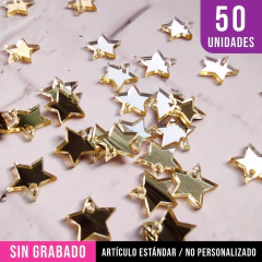 50 DIJES BIJOU 2,5 CM. ACRÍLICO ESPEJO