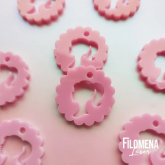 20 DIJES DE 2,5 CM. FORMA A ELECCIÓN BARBIE - tienda online