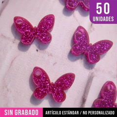 50 DIJES BIJOU 7 CM. ACRÍLICO GLITTER