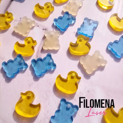50 DIJES BIJOU 5 CM. ACRÍLICO - Filomena Corte Laser