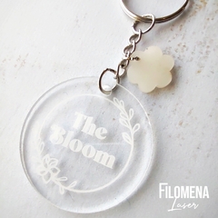LLAVEROS ACRILICO C/MINI DIJE DECORATIVO - Filomena Corte Laser