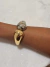 Bracelete Bicolor Liso na internet